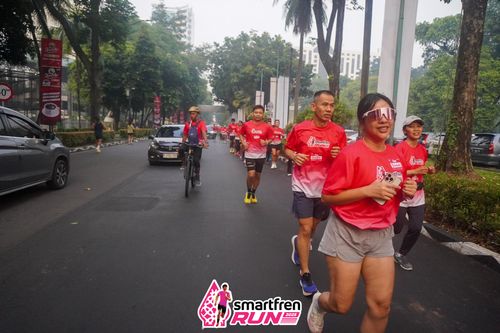 Race photo from Shakeout Run - Smartfren Run