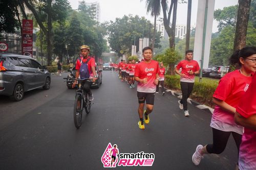 Race photo from Shakeout Run - Smartfren Run