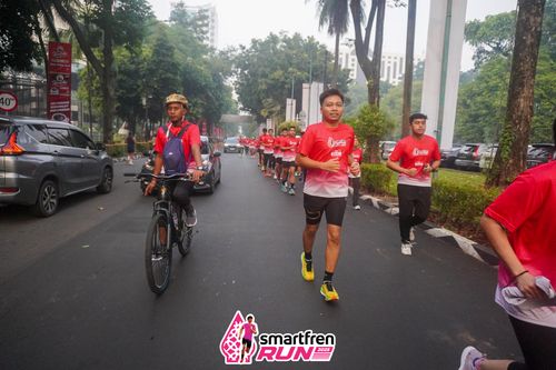 Race photo from Shakeout Run - Smartfren Run