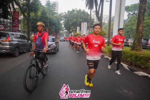 Race photo from Shakeout Run - Smartfren Run