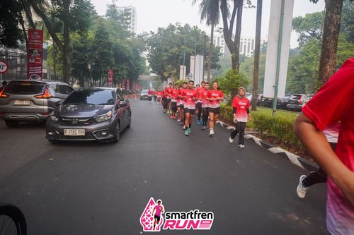 Race photo from Shakeout Run - Smartfren Run