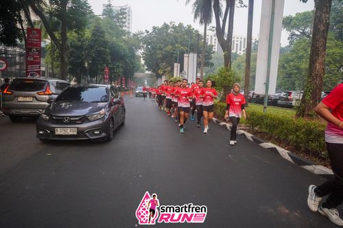 Race photo from Shakeout Run - Smartfren Run