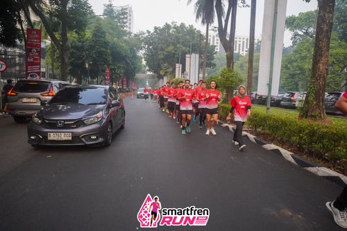 Race photo from Shakeout Run - Smartfren Run