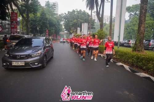 Race photo from Shakeout Run - Smartfren Run