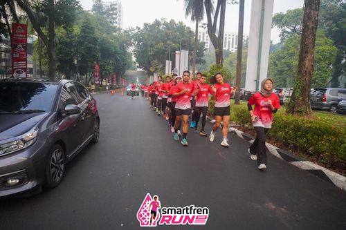 Race photo from Shakeout Run - Smartfren Run