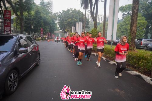 Race photo from Shakeout Run - Smartfren Run