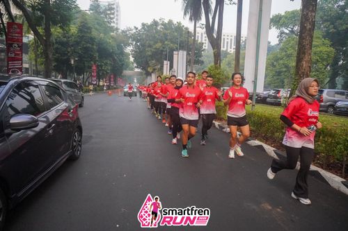 Race photo from Shakeout Run - Smartfren Run