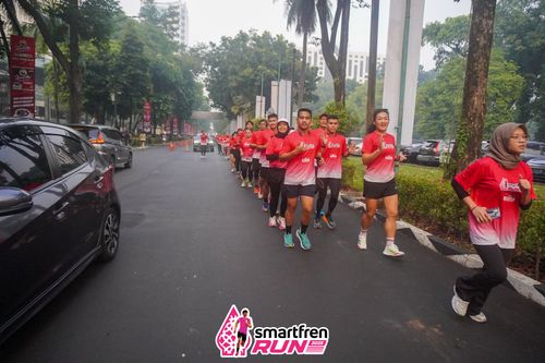 Race photo from Shakeout Run - Smartfren Run