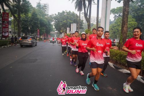 Race photo from Shakeout Run - Smartfren Run