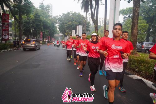 Race photo from Shakeout Run - Smartfren Run
