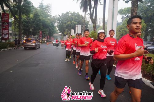 Race photo from Shakeout Run - Smartfren Run
