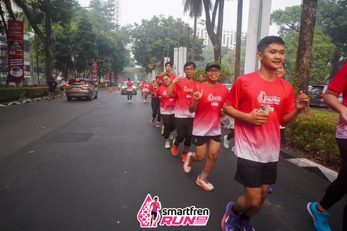 Race photo from Shakeout Run - Smartfren Run