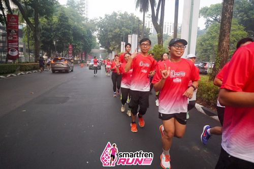 Race photo from Shakeout Run - Smartfren Run