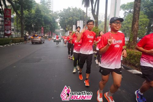 Race photo from Shakeout Run - Smartfren Run