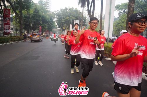 Race photo from Shakeout Run - Smartfren Run