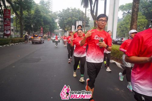 Race photo from Shakeout Run - Smartfren Run