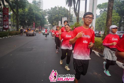 Race photo from Shakeout Run - Smartfren Run