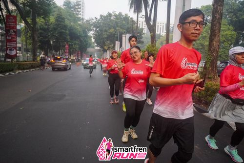 Race photo from Shakeout Run - Smartfren Run
