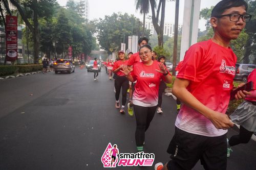 Race photo from Shakeout Run - Smartfren Run
