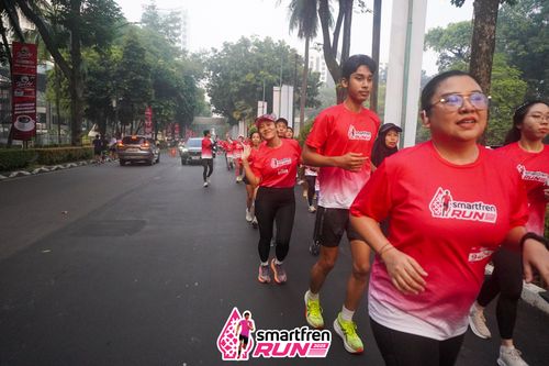 Race photo from Shakeout Run - Smartfren Run