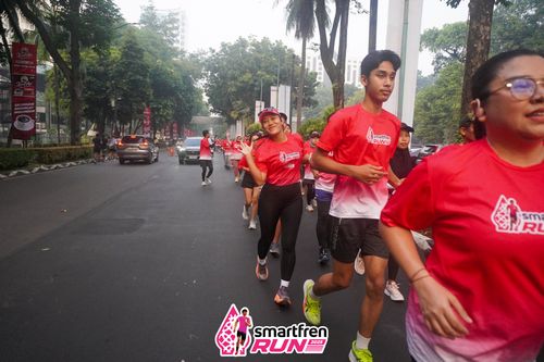 Race photo from Shakeout Run - Smartfren Run