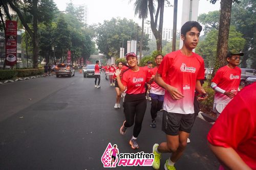 Race photo from Shakeout Run - Smartfren Run