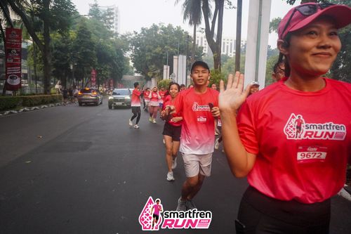 Race photo from Shakeout Run - Smartfren Run