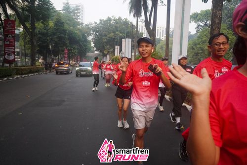 Race photo from Shakeout Run - Smartfren Run