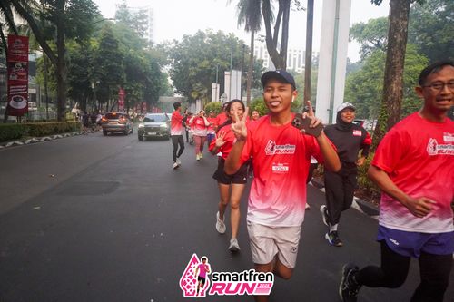 Race photo from Shakeout Run - Smartfren Run