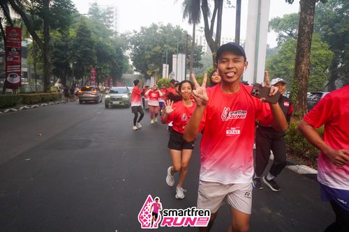 Race photo from Shakeout Run - Smartfren Run