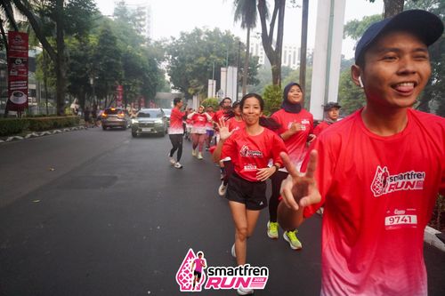 Race photo from Shakeout Run - Smartfren Run