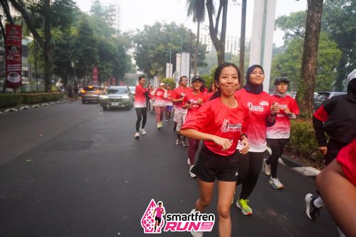 Race photo from Shakeout Run - Smartfren Run
