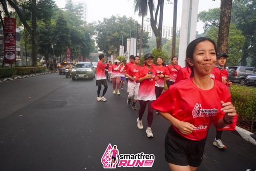 Race photo from Shakeout Run - Smartfren Run