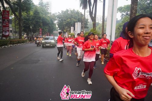 Race photo from Shakeout Run - Smartfren Run