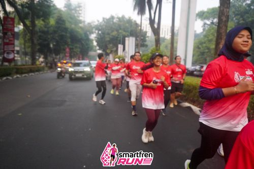 Race photo from Shakeout Run - Smartfren Run