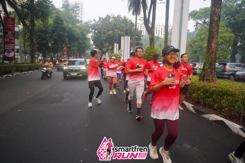 Race photo from Shakeout Run - Smartfren Run