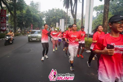 Race photo from Shakeout Run - Smartfren Run
