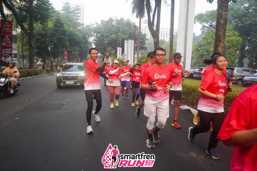 Race photo from Shakeout Run - Smartfren Run