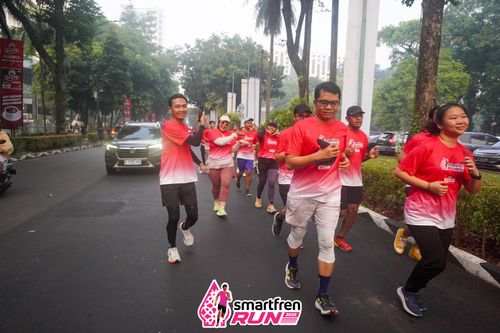 Race photo from Shakeout Run - Smartfren Run