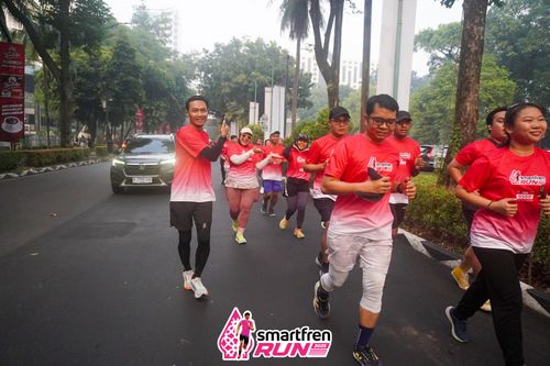 Race photo from Shakeout Run - Smartfren Run