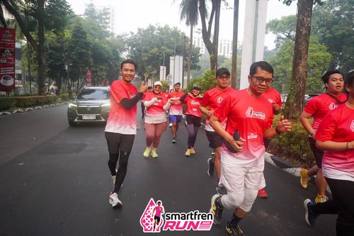 Race photo from Shakeout Run - Smartfren Run