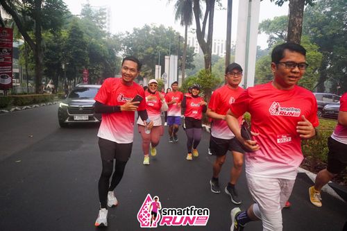 Race photo from Shakeout Run - Smartfren Run