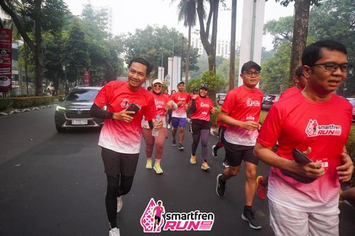 Race photo from Shakeout Run - Smartfren Run