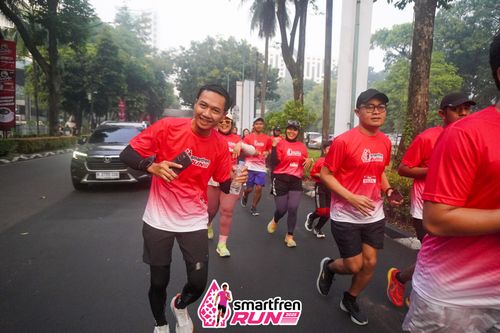 Race photo from Shakeout Run - Smartfren Run