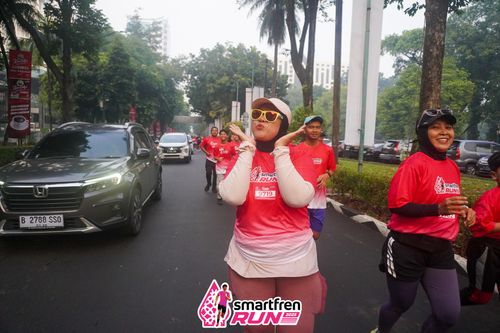 Race photo from Shakeout Run - Smartfren Run