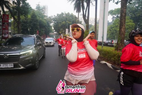 Race photo from Shakeout Run - Smartfren Run