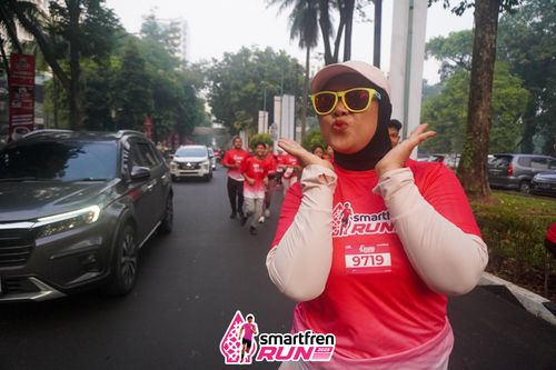 Race photo from Shakeout Run - Smartfren Run
