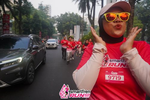 Race photo from Shakeout Run - Smartfren Run