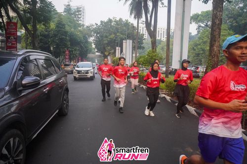 Race photo from Shakeout Run - Smartfren Run