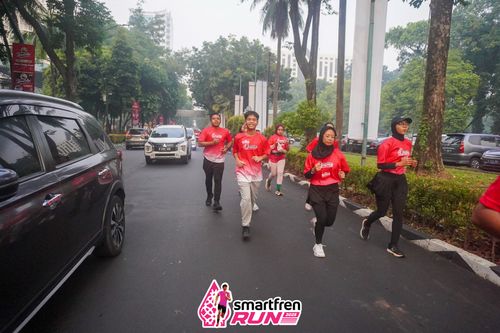 Race photo from Shakeout Run - Smartfren Run
